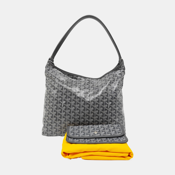Hobo Coated Canvas Gray