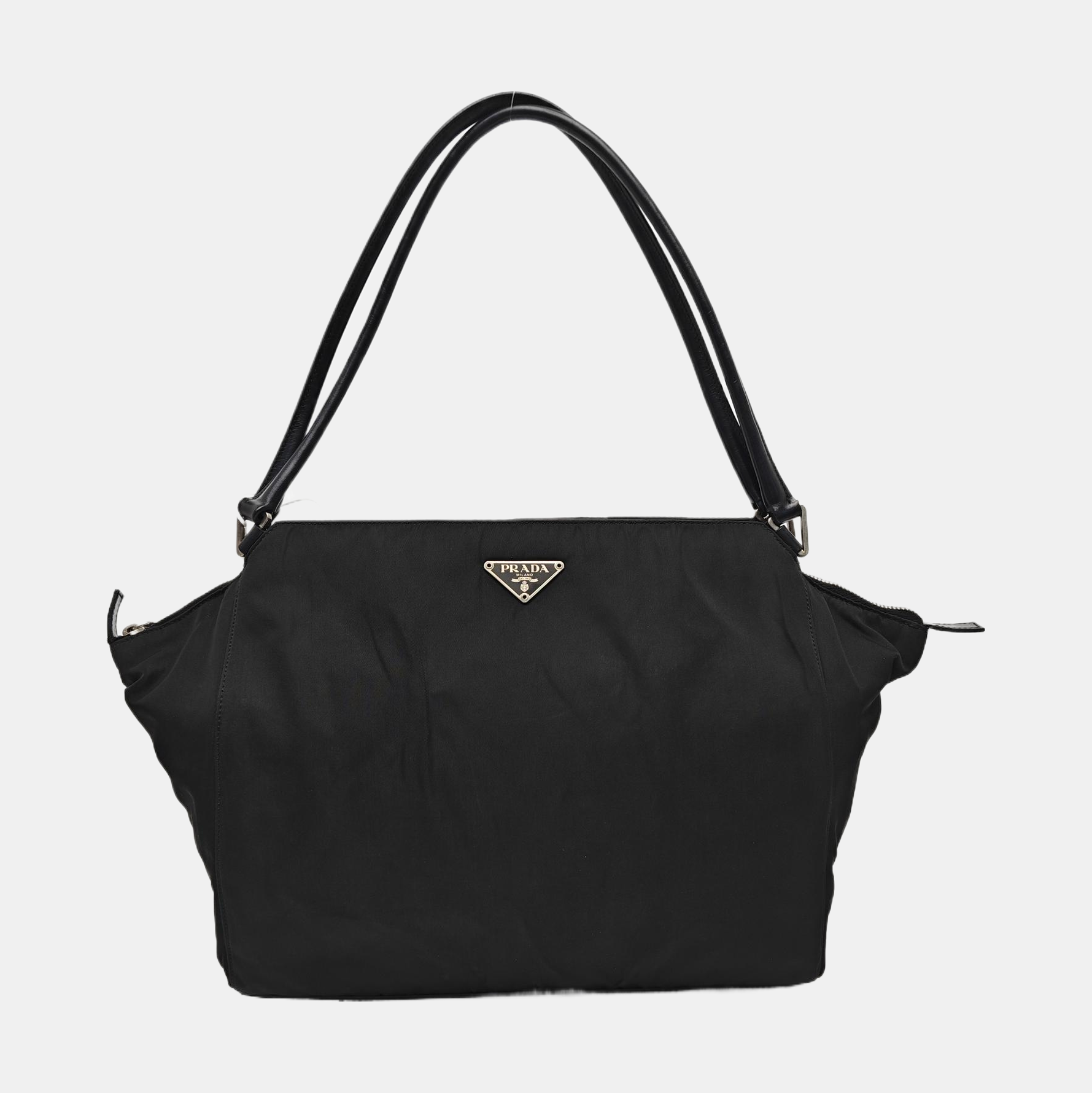 Nylon Tote Bag Black