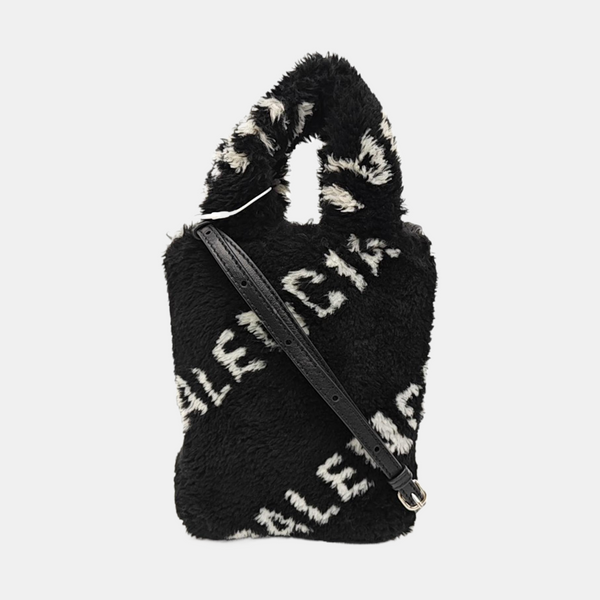 Fabric Shoulder Bag Black