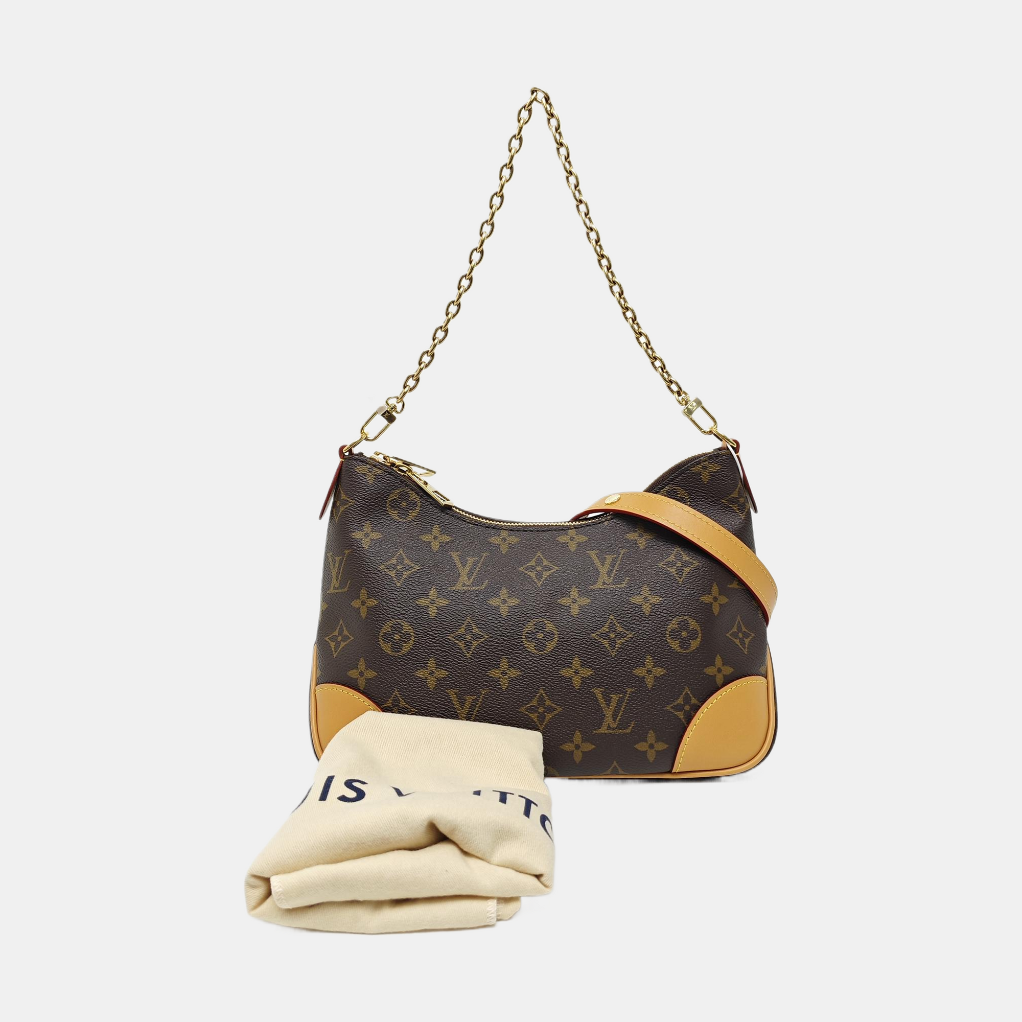 BOULOGNE Monogram Coated Canvas Brown