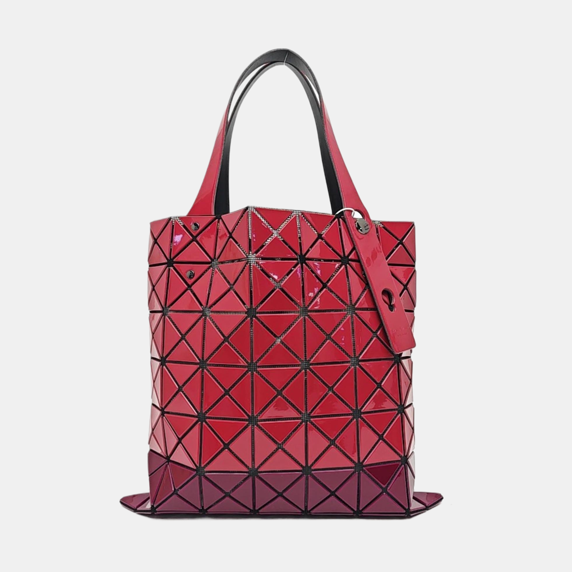 Special Material Top Handle Bag Red