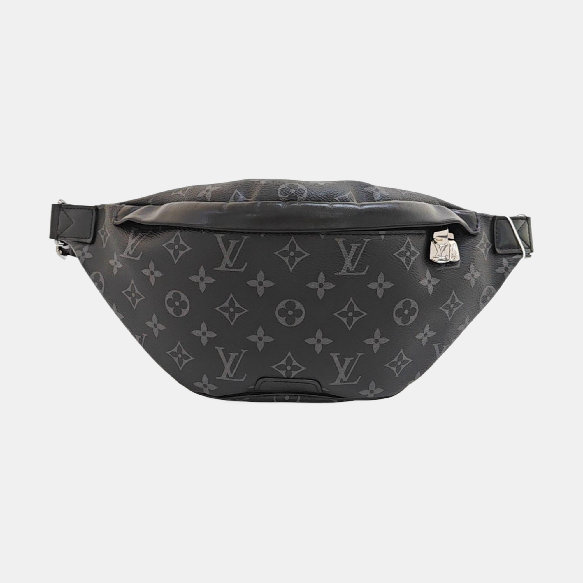DISCOVERY PM Monogram Coated Canvas Black