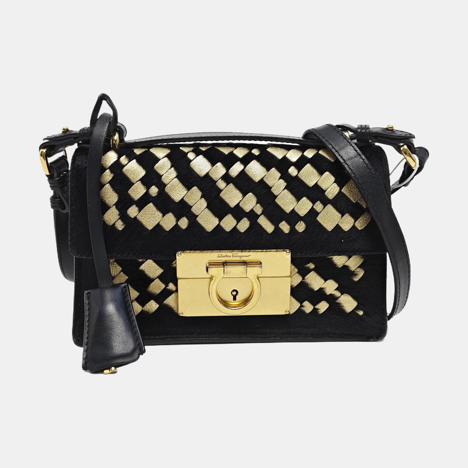 Aileen Horsehair Black