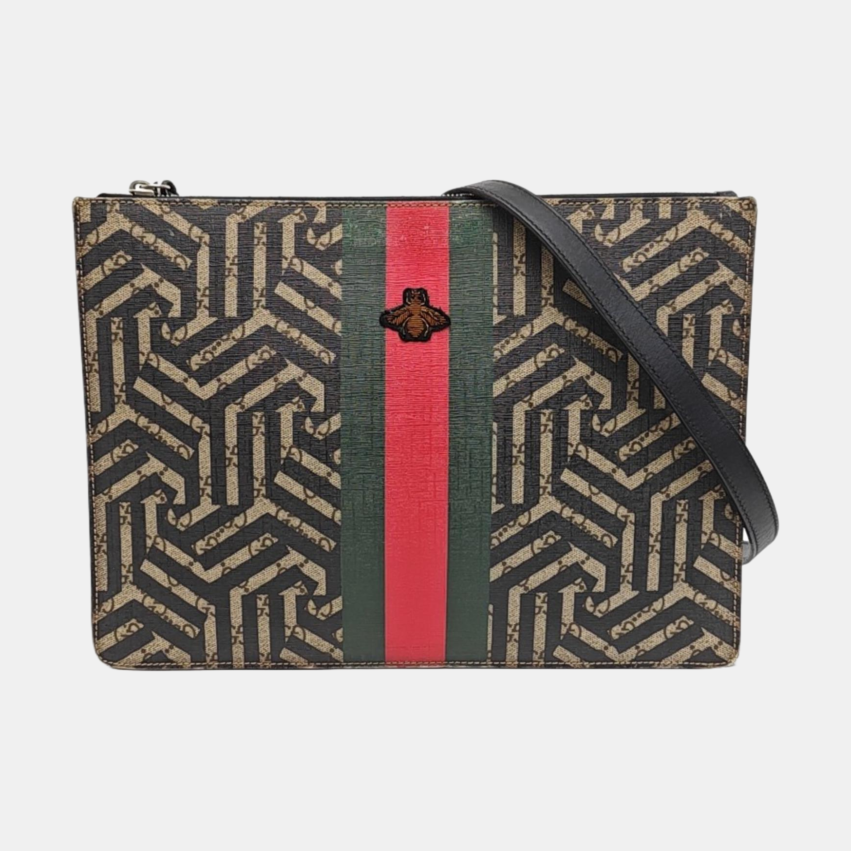 GG Supreme Monogram Coated Canvas Multicolor