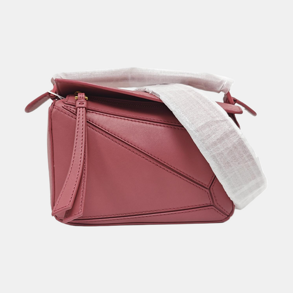 Puzzle Mini Calfskin Beige