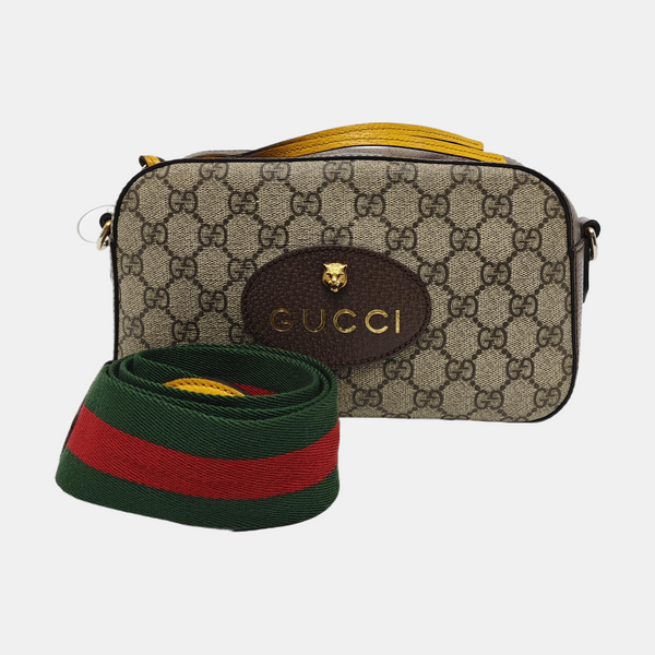 Neo Vintage Monogram Coated Canvas Beige