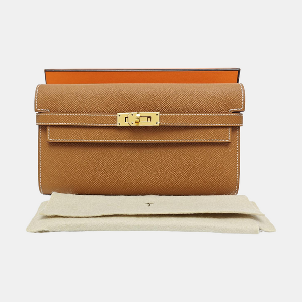 Kelly 20 Epsom Brown Wallet