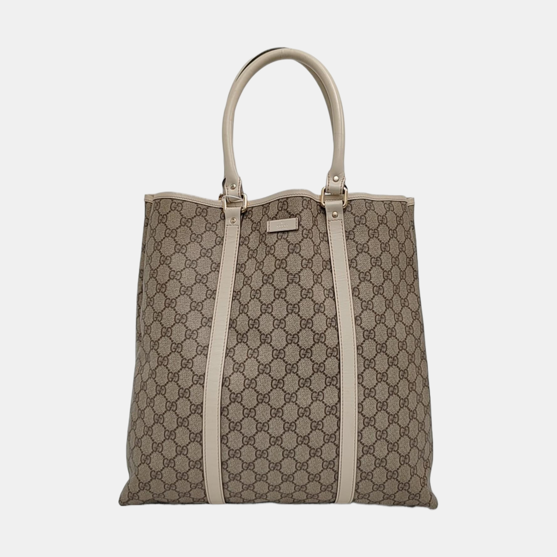Monogram Coated Canvas Top Handle Bag Black