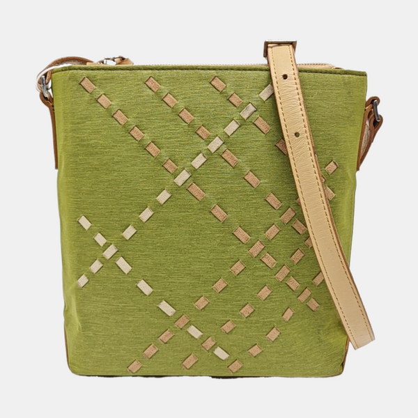 Fabric Shoulder Bag Green