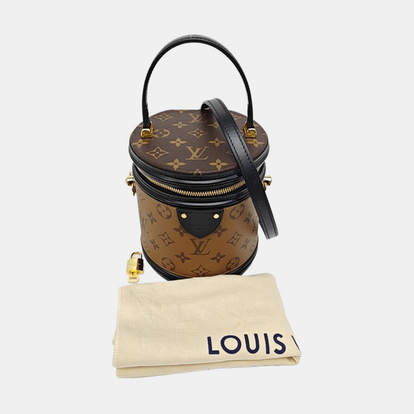 CANNES PM Monogram Coated Canvas Brown