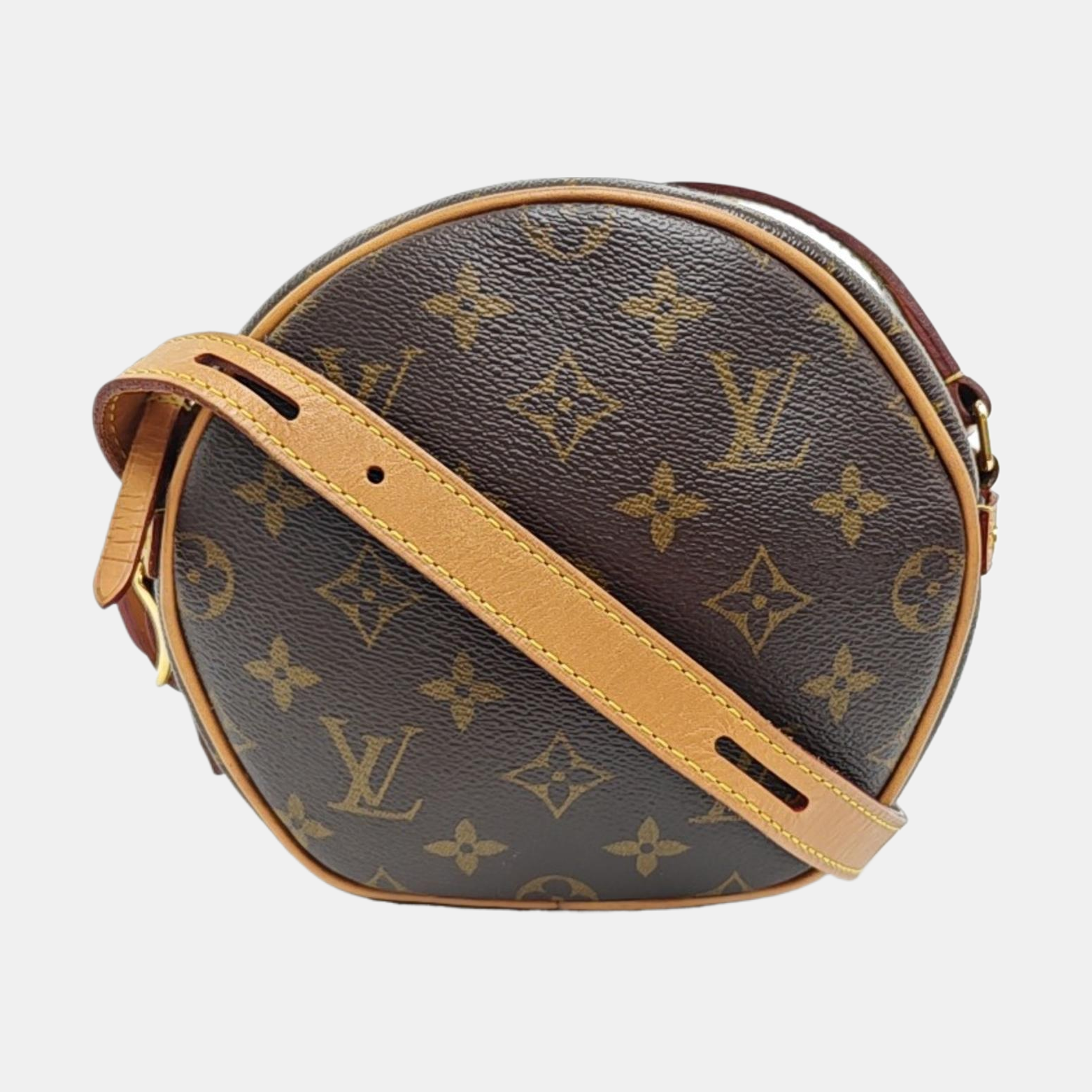 BOITE CHAPEAU PM Monogram Coated Canvas Brown