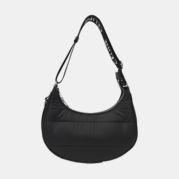AVA Medium Quilted Nylon Black