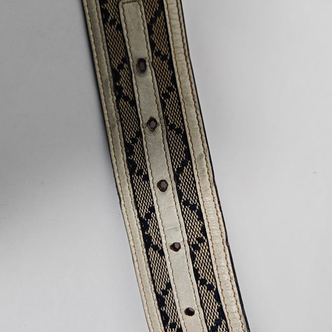 Fabric Belt Brown