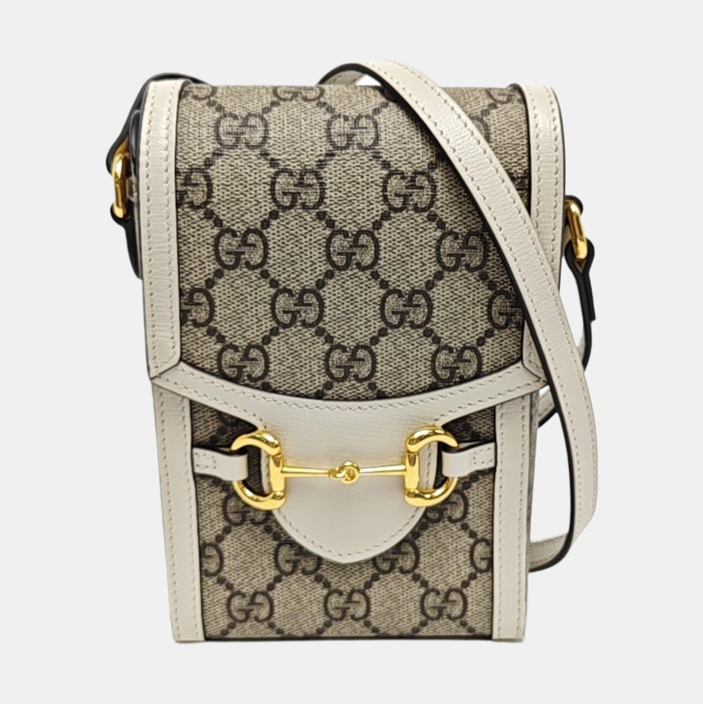 Horsebit 1955 Mini Coated Canvas Beige