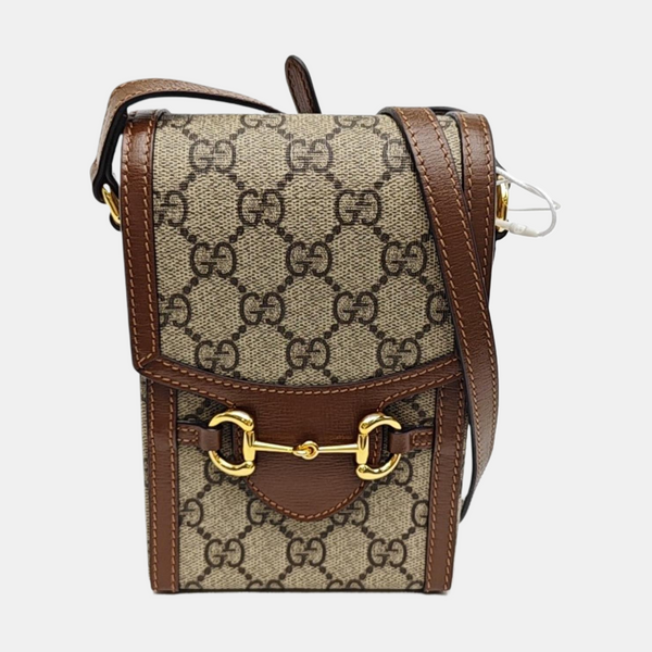 Horsebit 1955 Mini Coated Canvas Beige