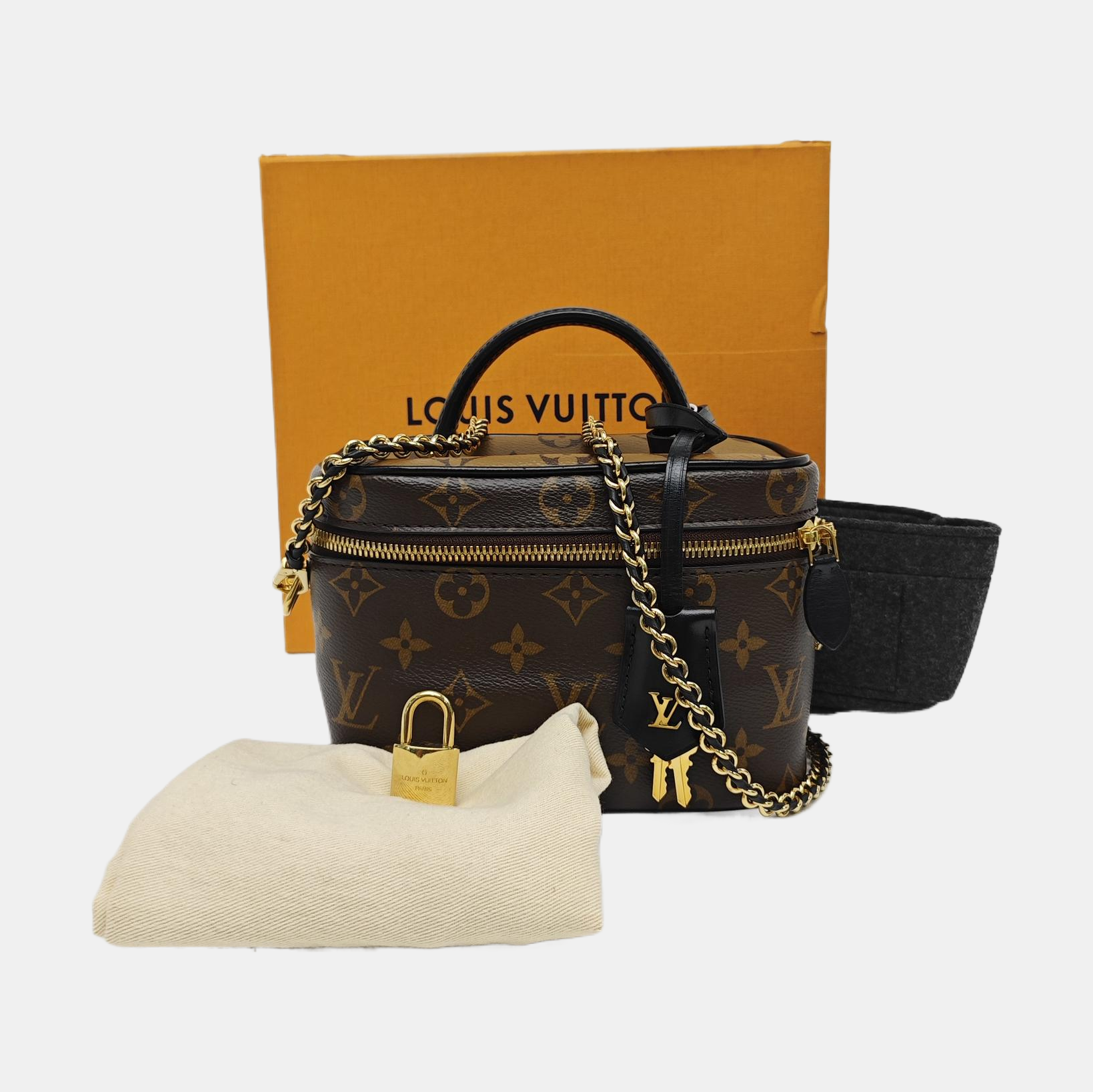 VANITY PM Monogram Coated Canvas Brown