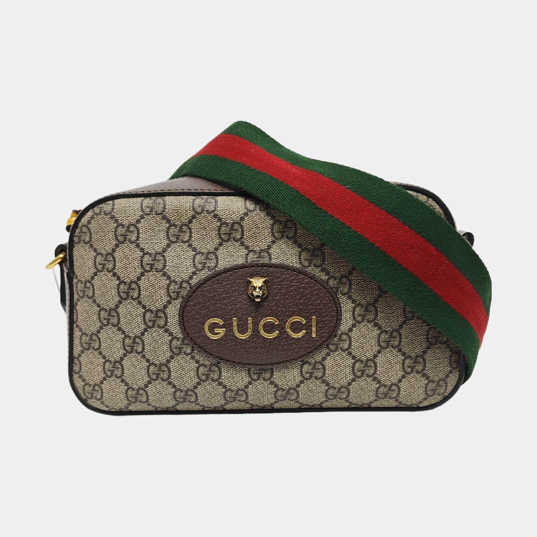 Neo Vintage Monogram Coated Canvas Beige
