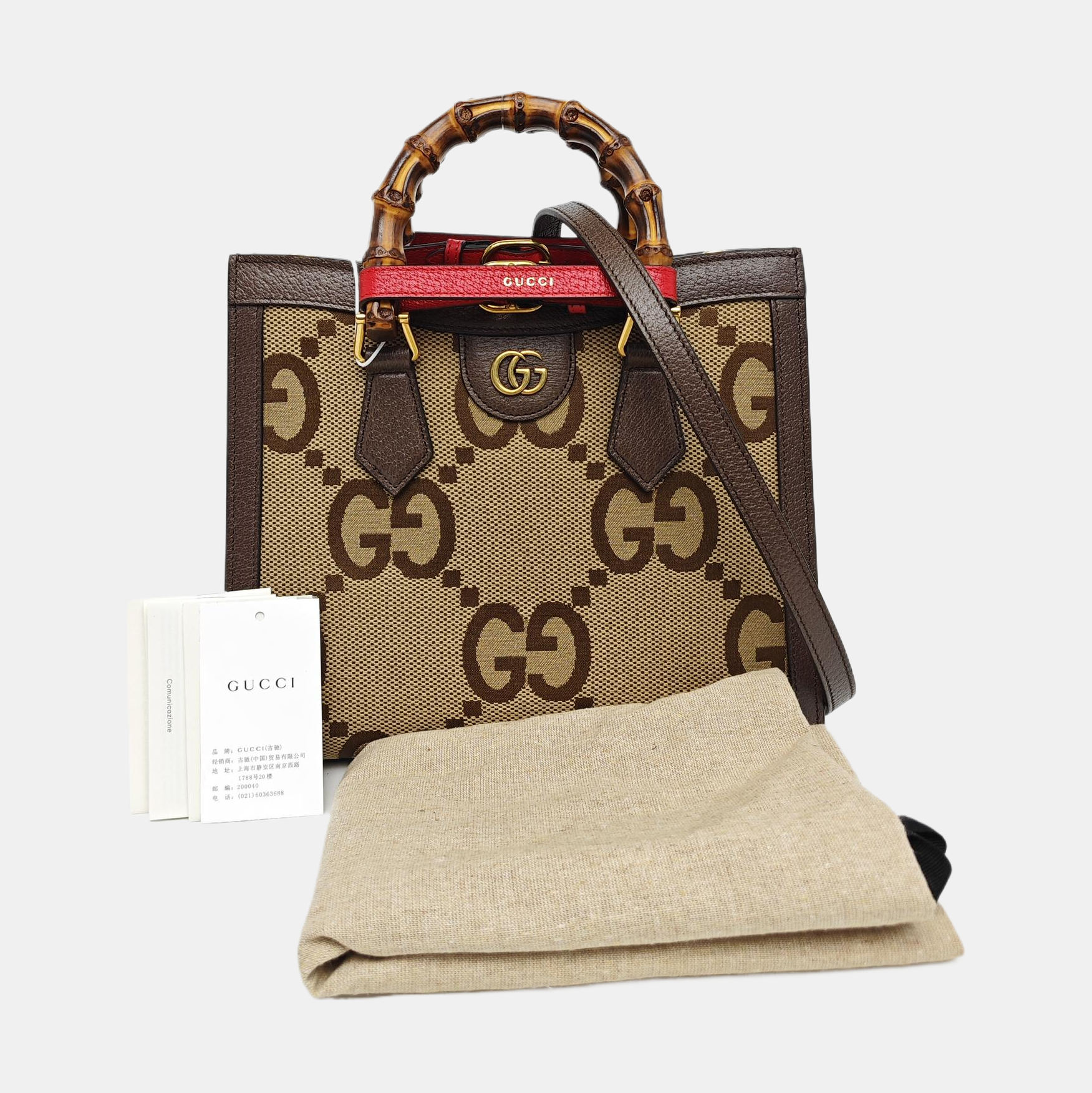 Diana Small Canvas Beige