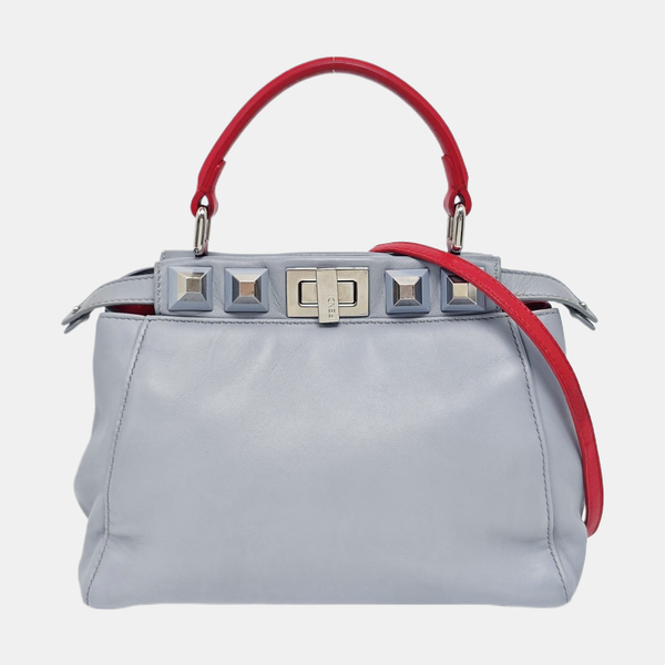 Peekaboo Calfskin Blue