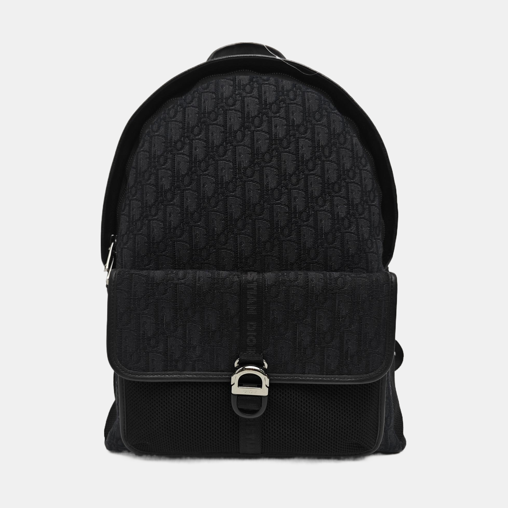 Canvas Backpack Black