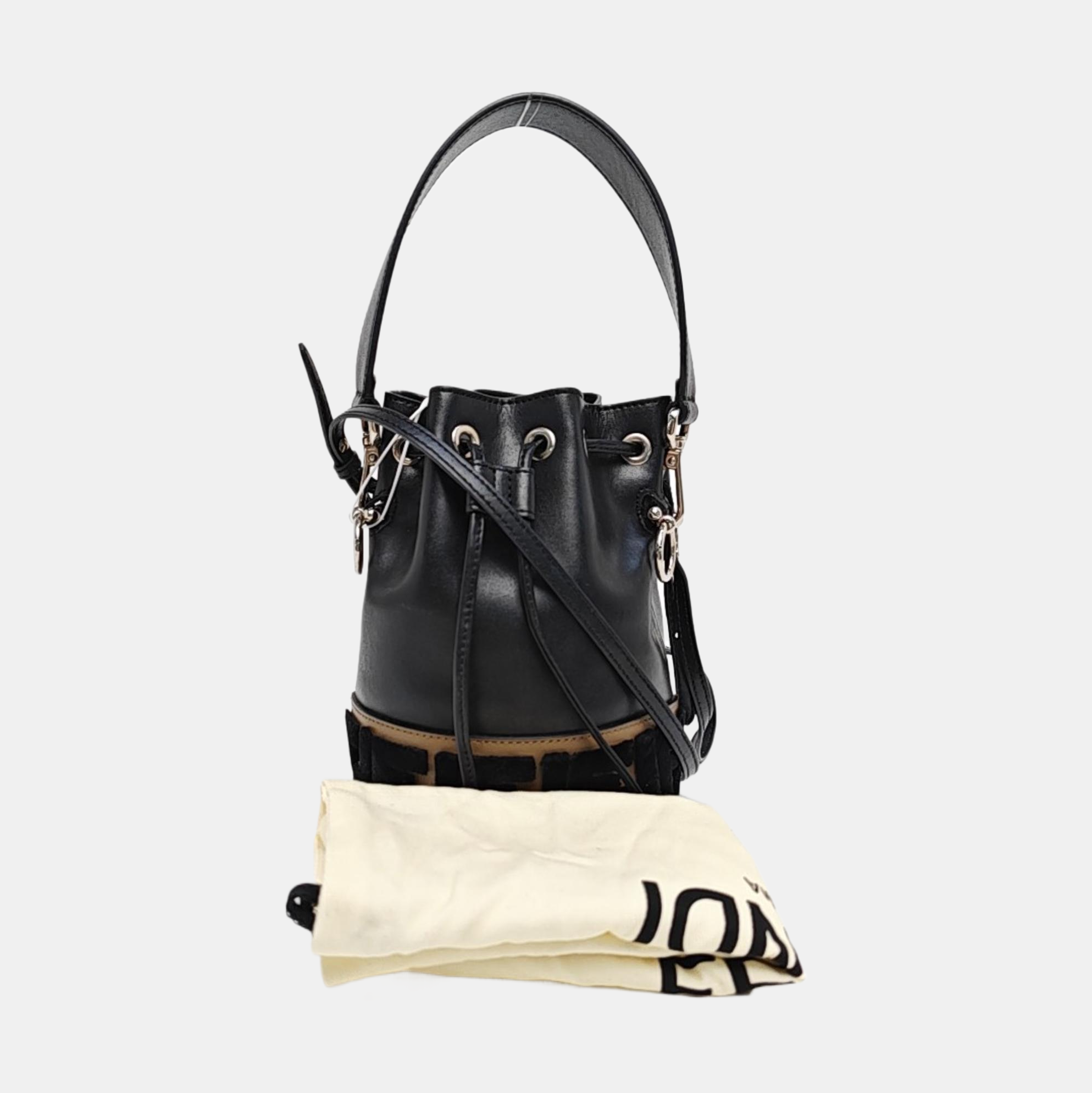 Mon Tresor Mini Calfskin Black