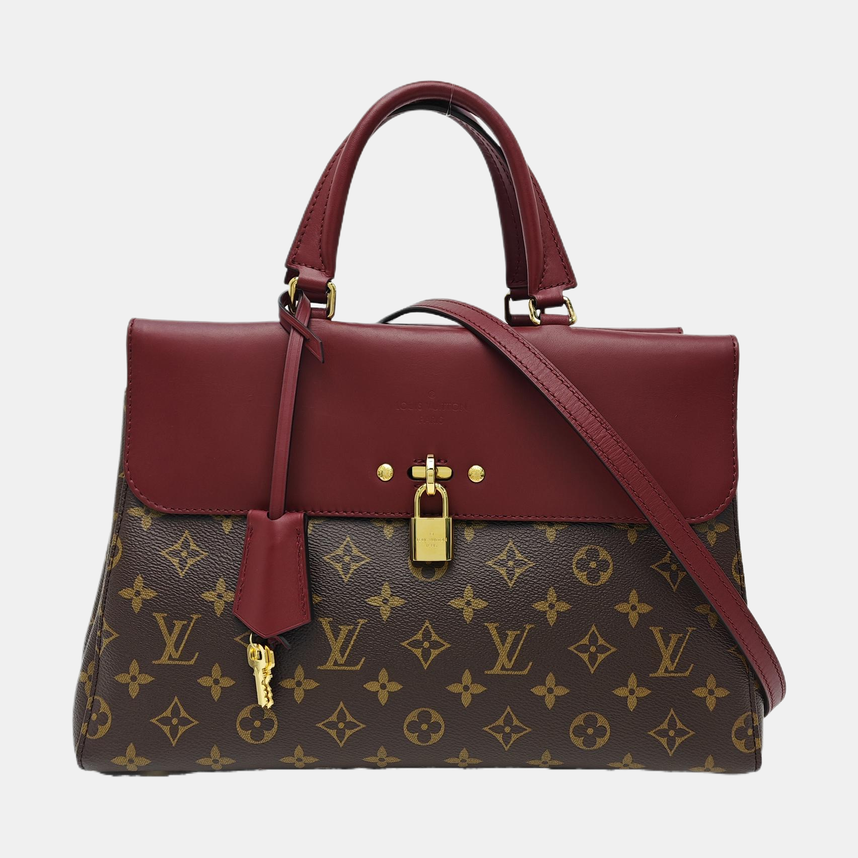 VÉNUS Monogram Coated Canvas Brown