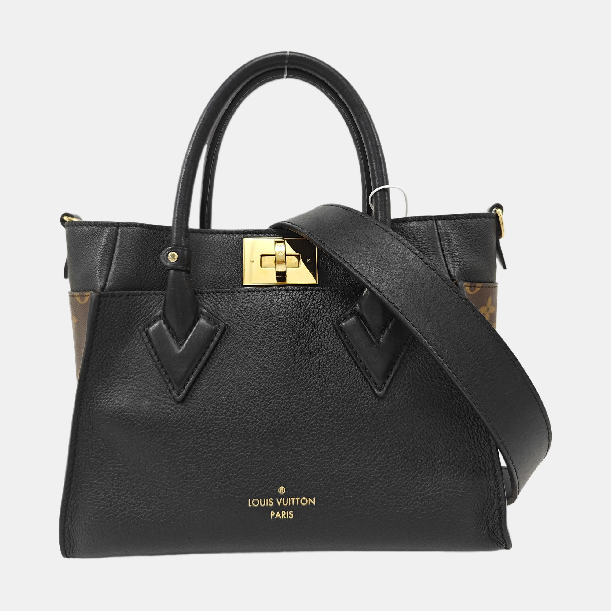ON MY SIDE PM Monogram Calfskin Black