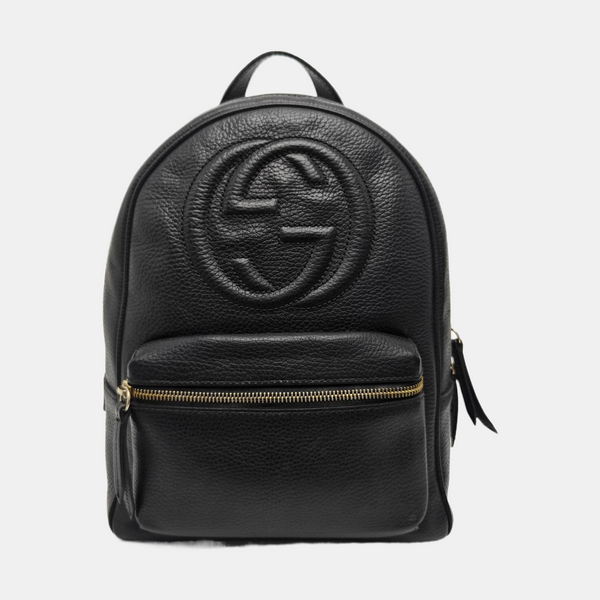 Calfskin Backpack Black