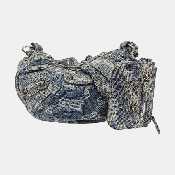 Le Cagole Small Denim Blue