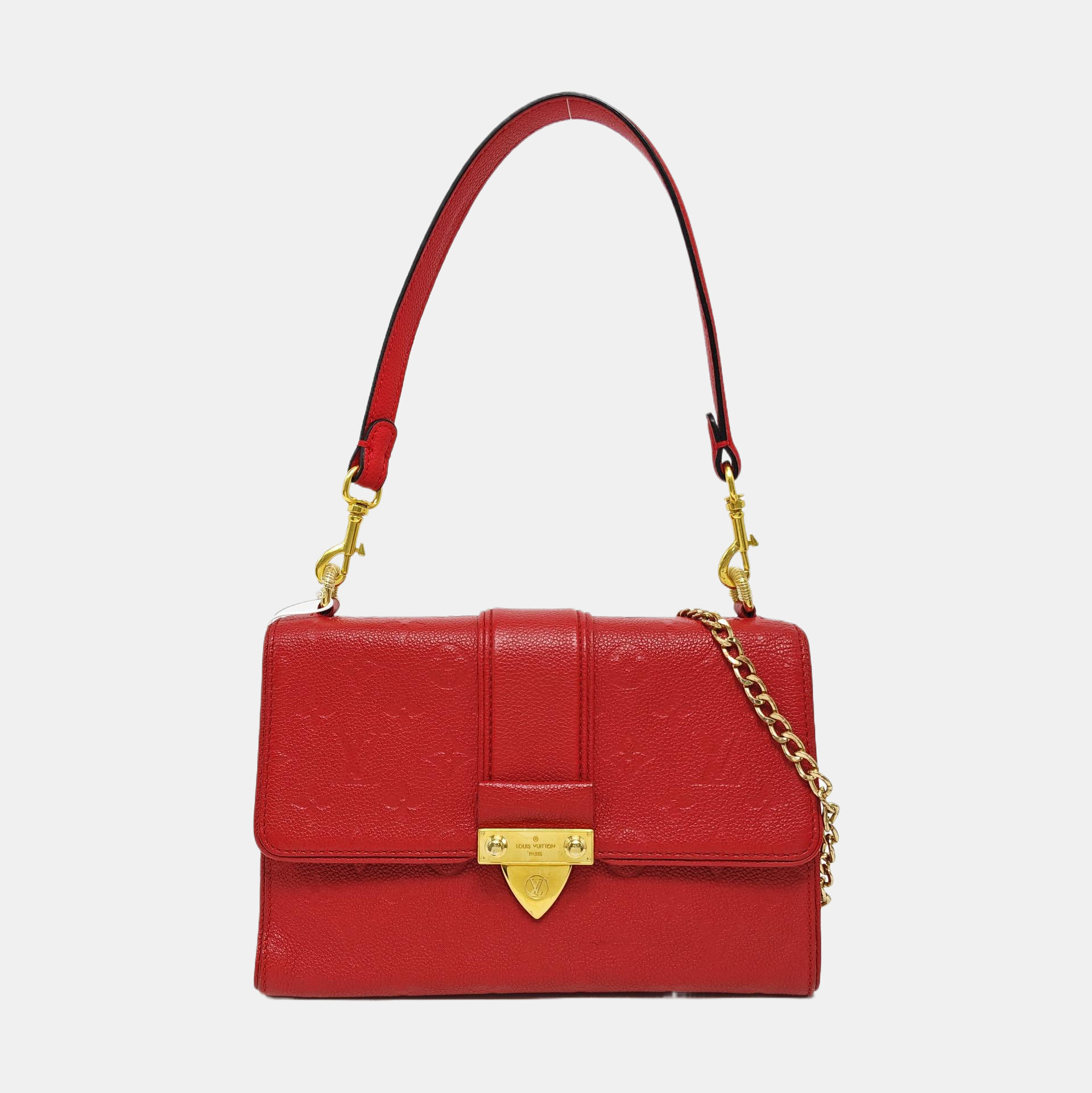 SAINT SULPICE Calfskin Red