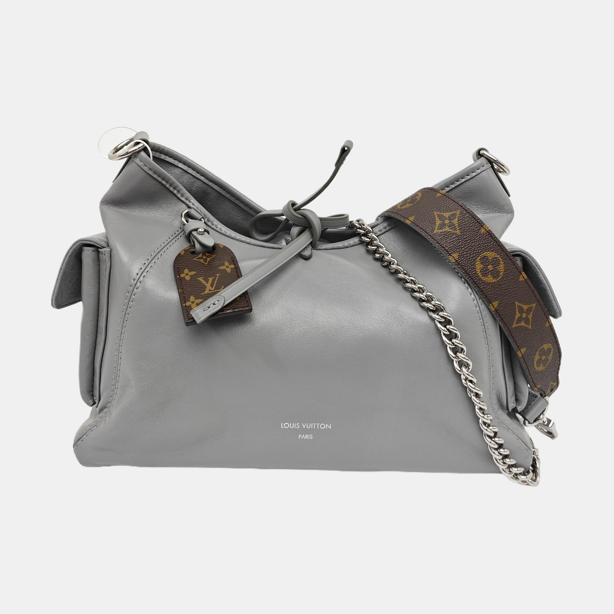 CARRYALL Small Lambskin Gray