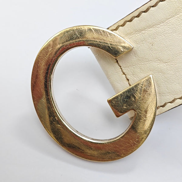 Fabric Belt White