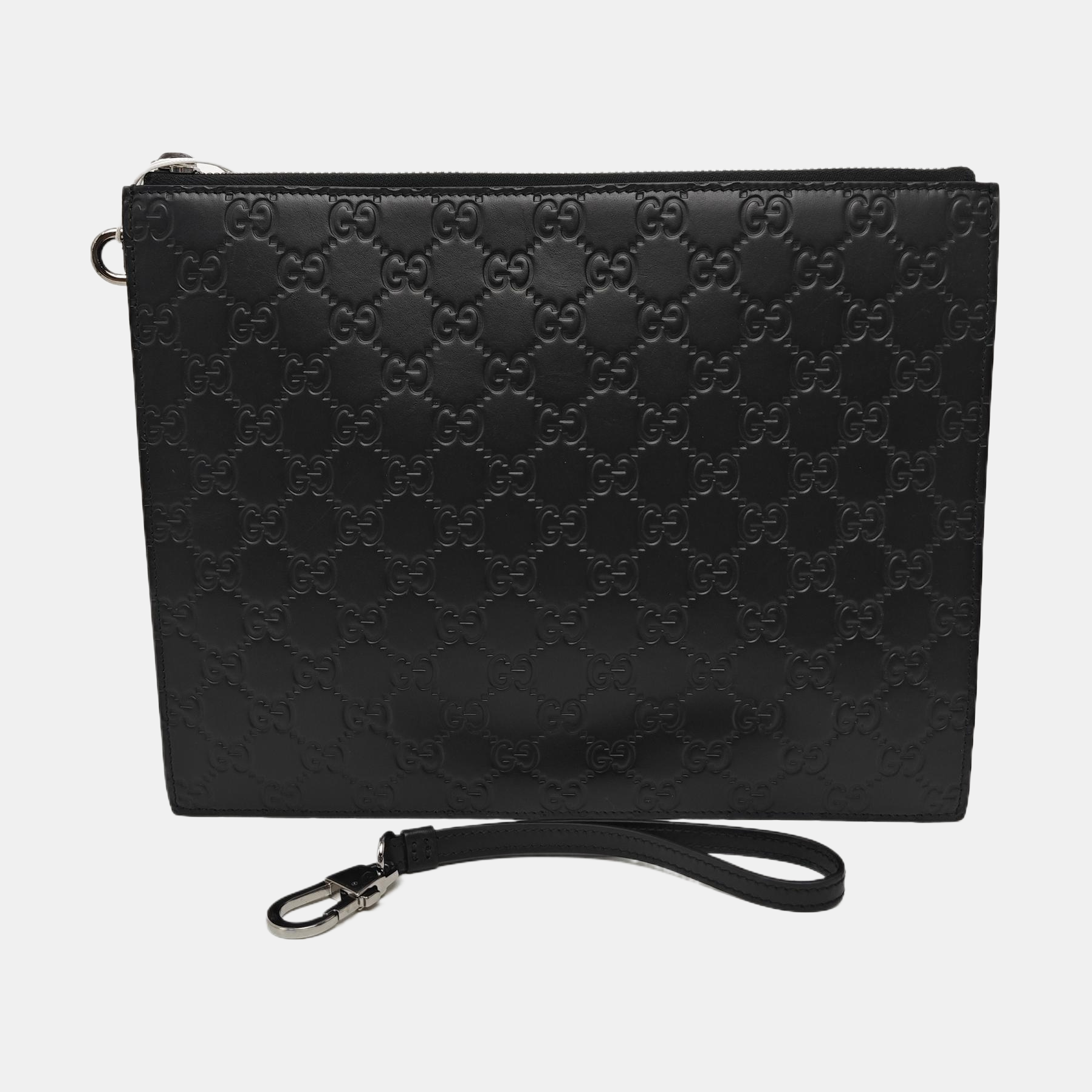 Microguccissima Monogram Calfskin Black