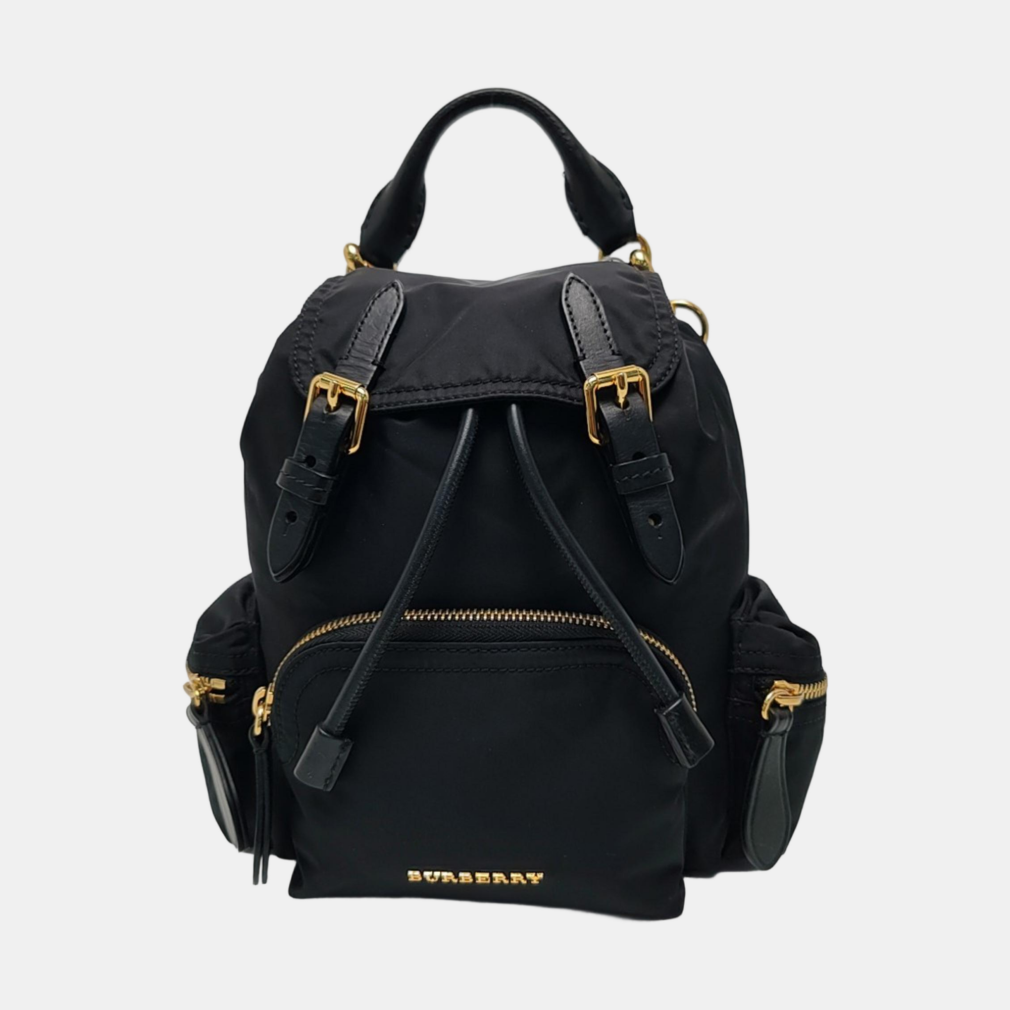 The Rucksack Nylon Black