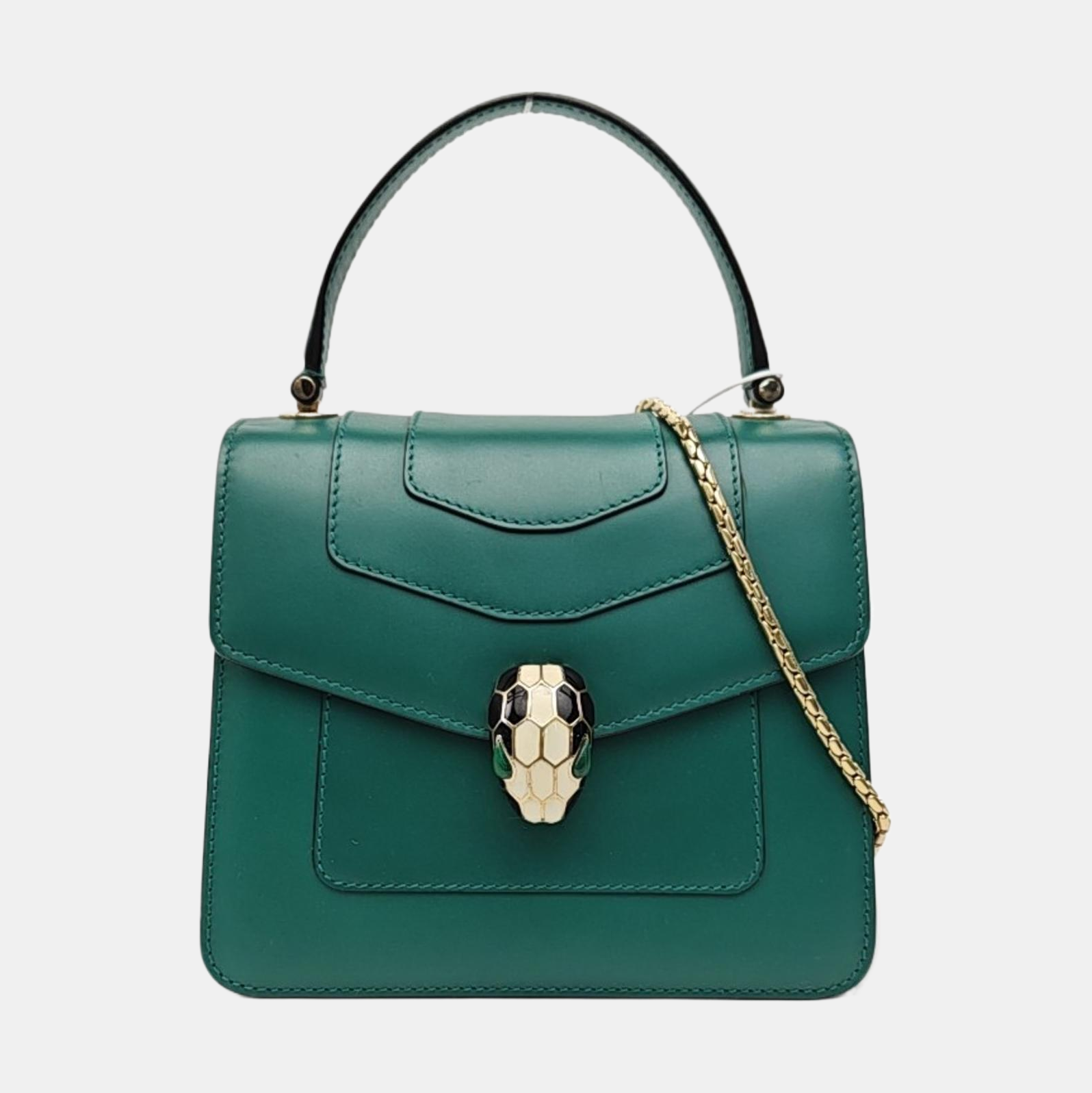 SERPENTI FOREVER Calfskin Green