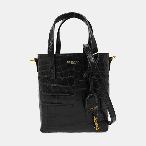Calfskin Shoulder Bag Black