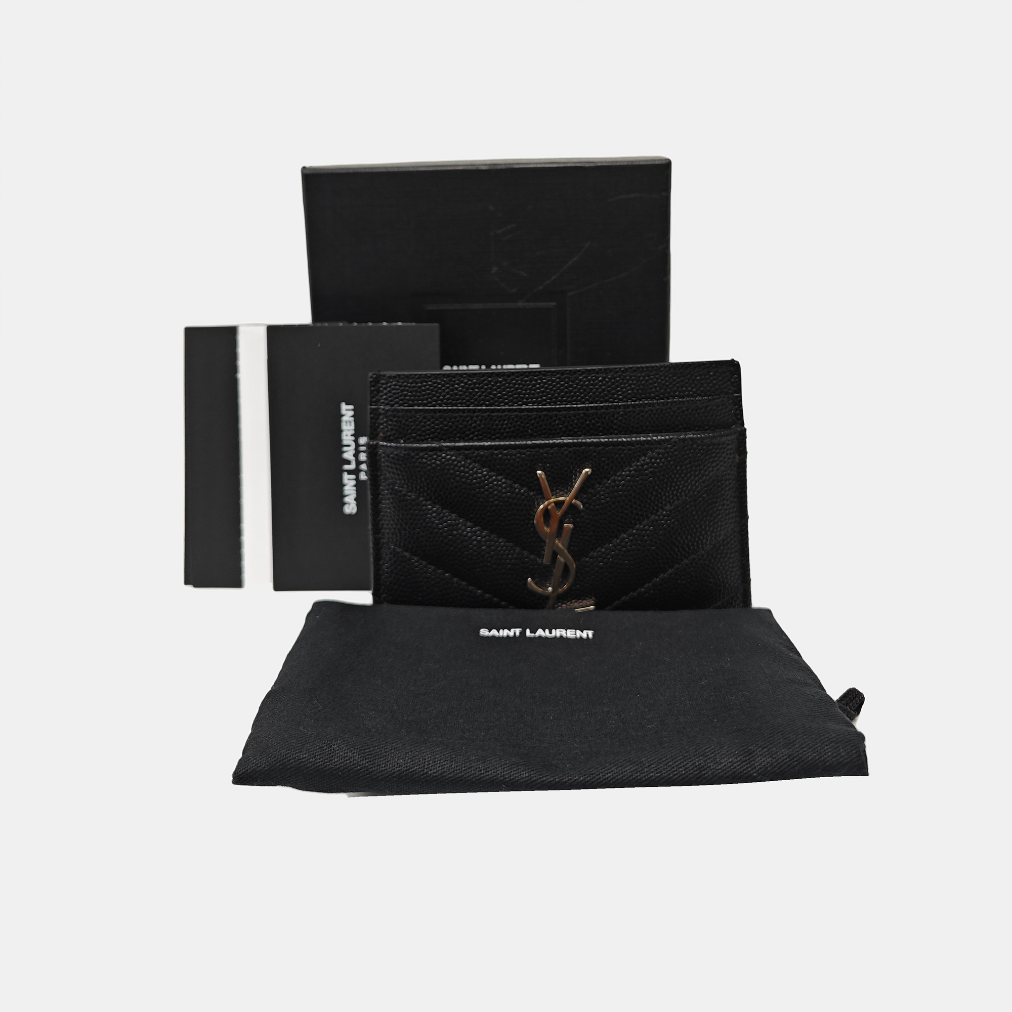MONOGRAM Quilted Calfskin Black Wallet
