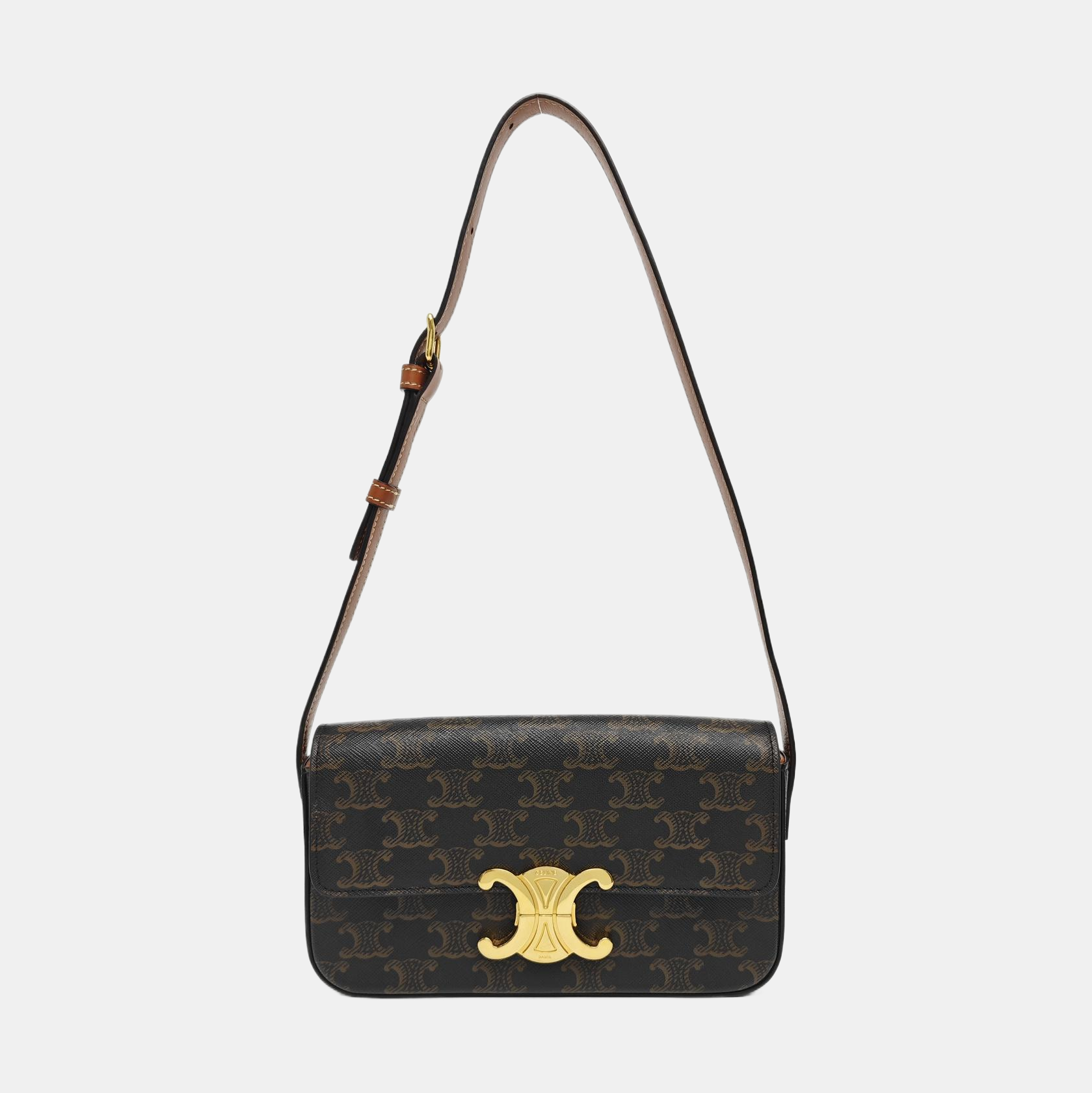 TRIOMPHE Teen Coated Canvas Black