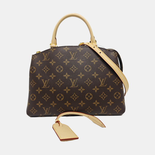 PALAIS PM Monogram Coated Canvas Brown