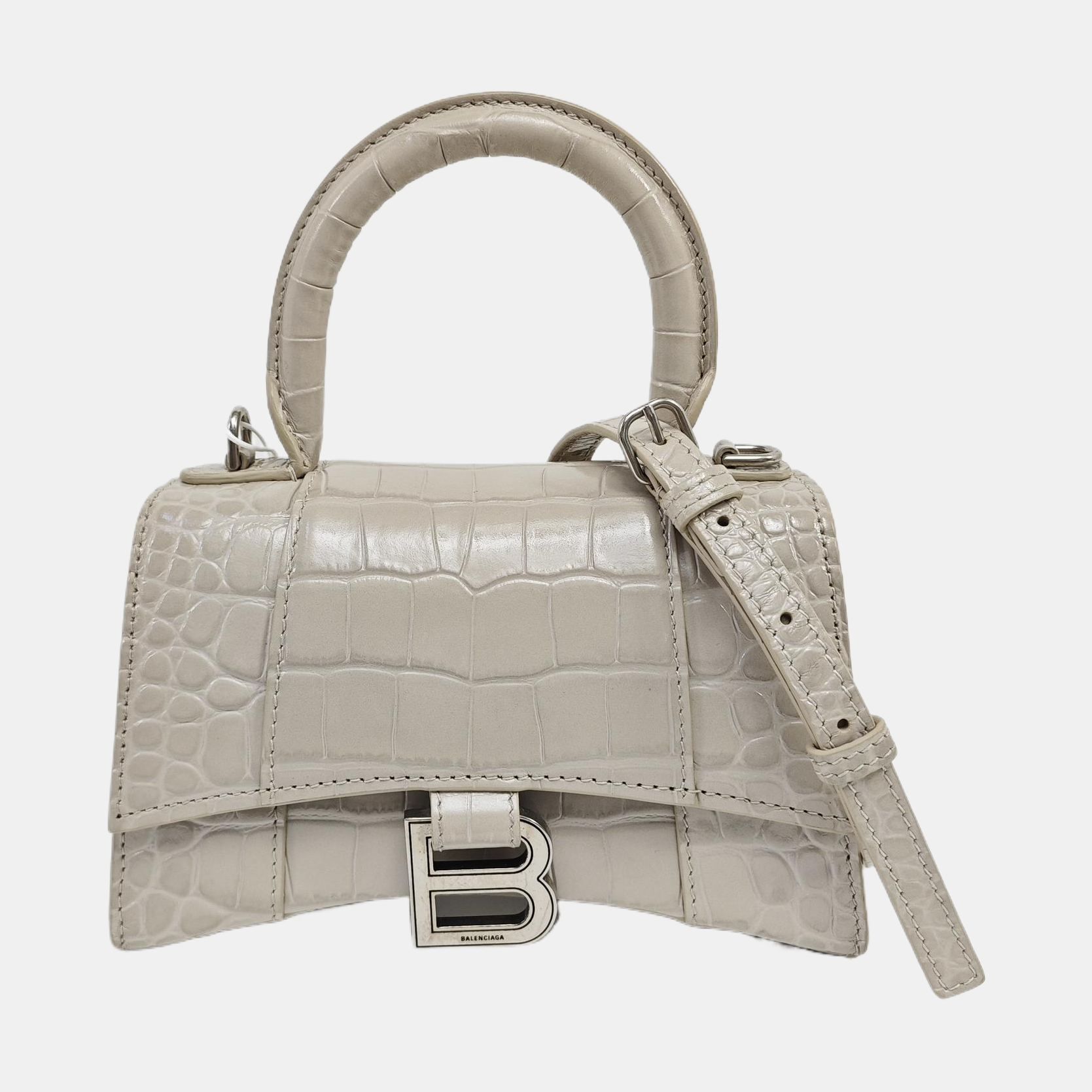 Hourglass XS Calfskin Gray