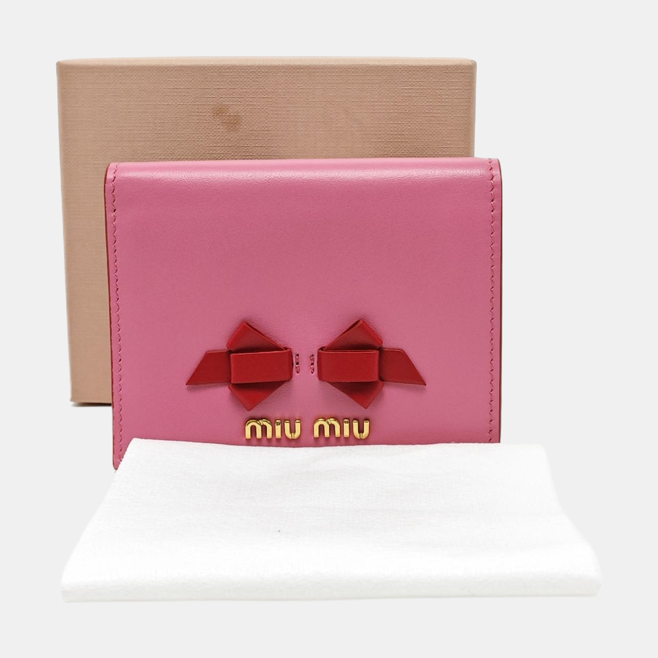 Calfskin Wallet Pink