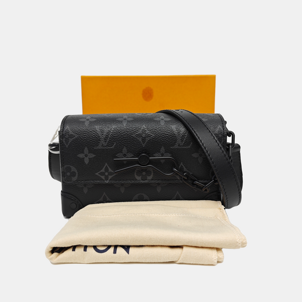 STEAMER Mini Monogram Calfskin Black