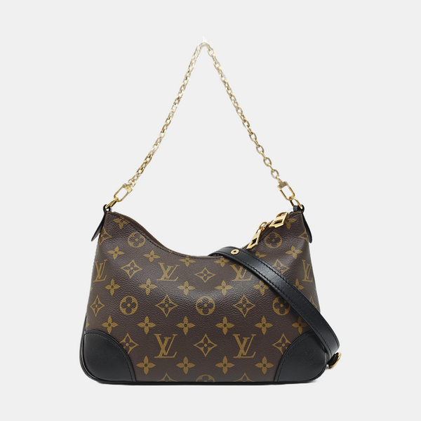 BOULOGNE Monogram Coated Canvas Brown