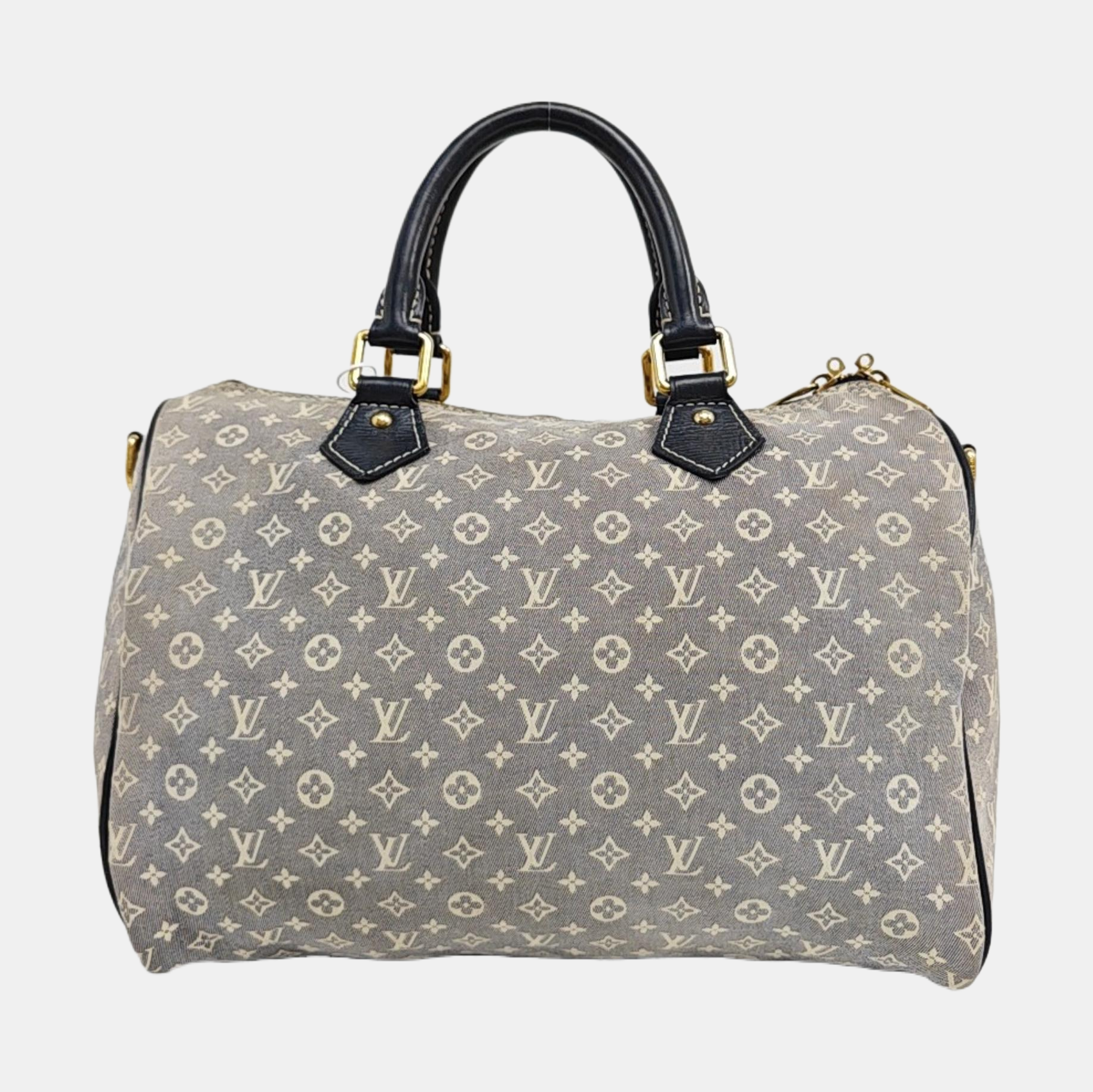 Monogram Canvas Top Handle Bag Blue