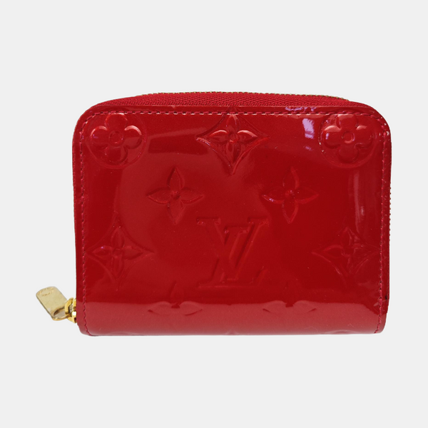 ZIPPY Patent Leather Red Wallet