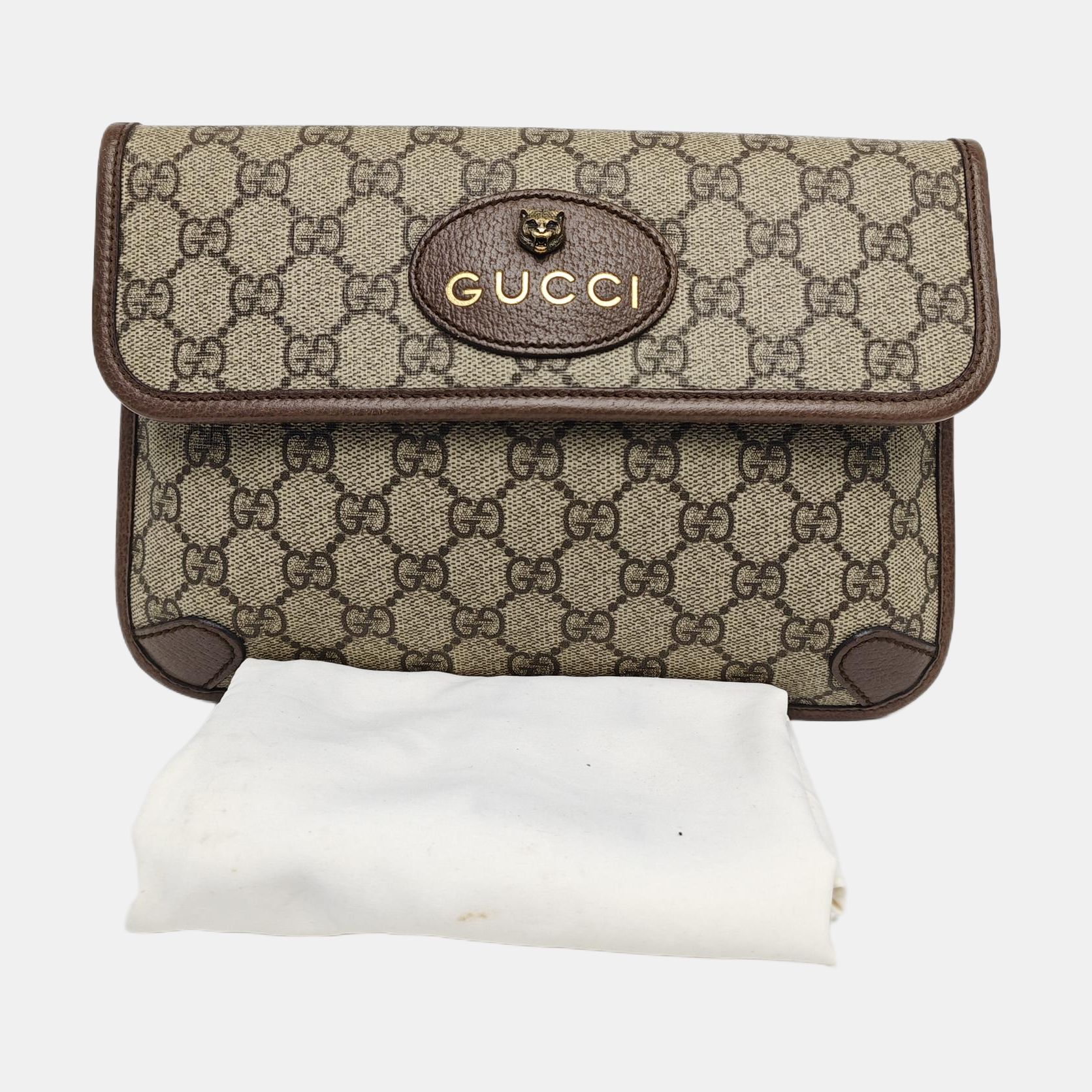 Neo Vintage Monogram Coated Canvas Beige