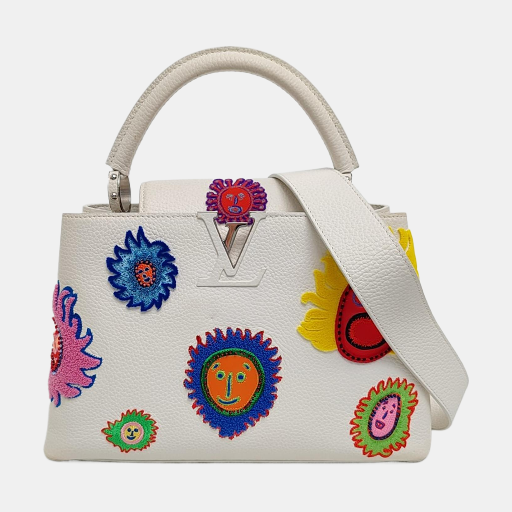 ARTYCAPUCINES MM Calfskin White