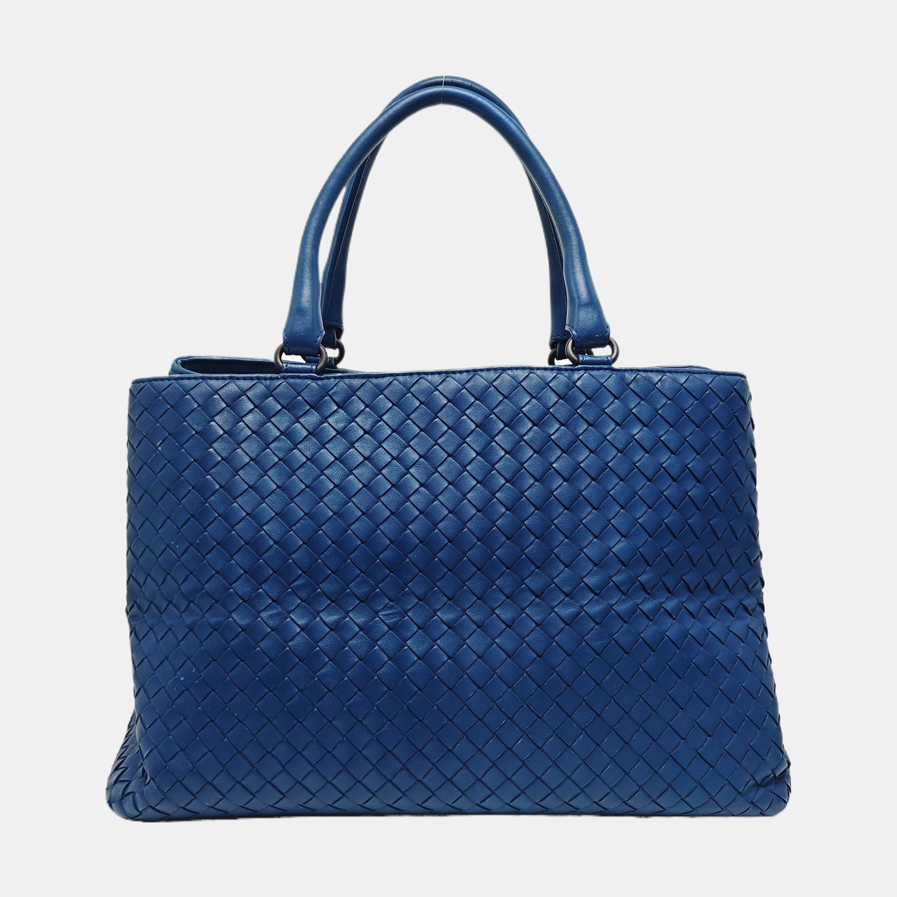 Calfskin Tote Bag Blue