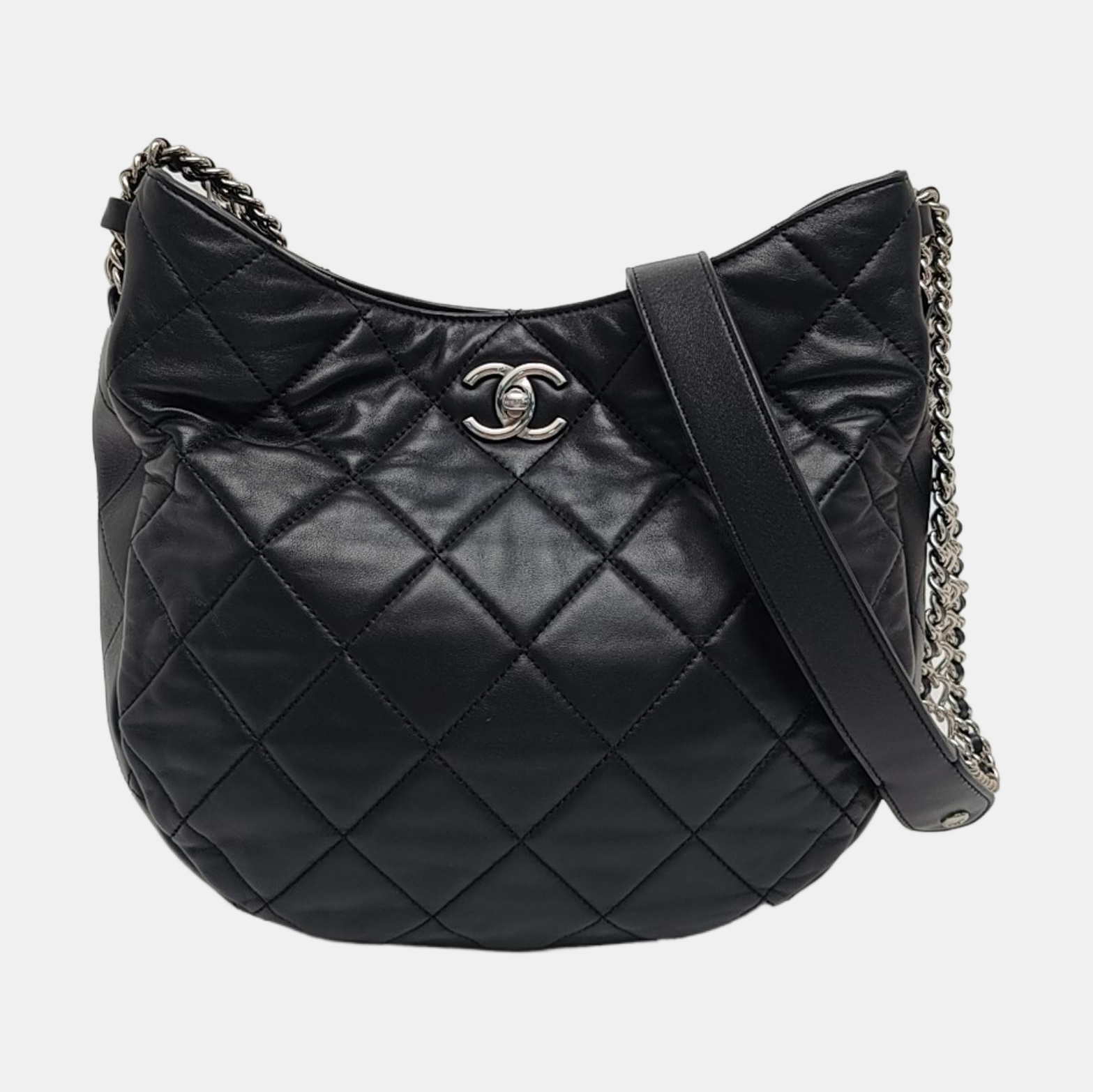 HOBO Quilted Lambskin Black