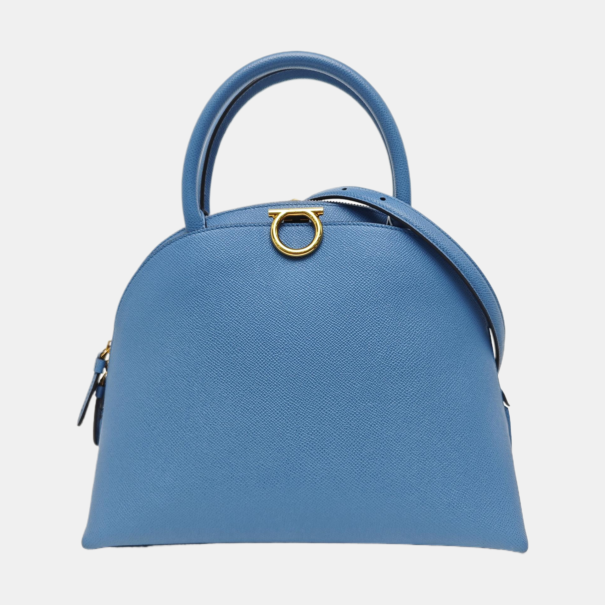 Gancini Calfskin Blue